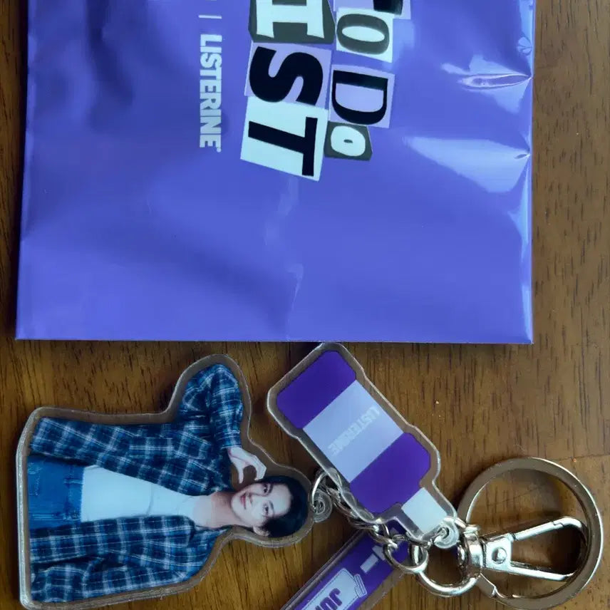 [BUNJANG] ENHYPEN Jungwon Listerine Keyring / 엔하이픈 정원 리스테린 키링
