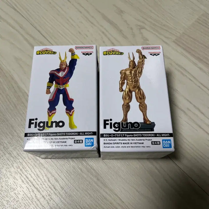 [BUNJANG] My Hero Academia All Might Golden Statue Figure (Unsealed) / 미개봉 피규어 피그노 히로아카 나히아 올마이트 황금동상