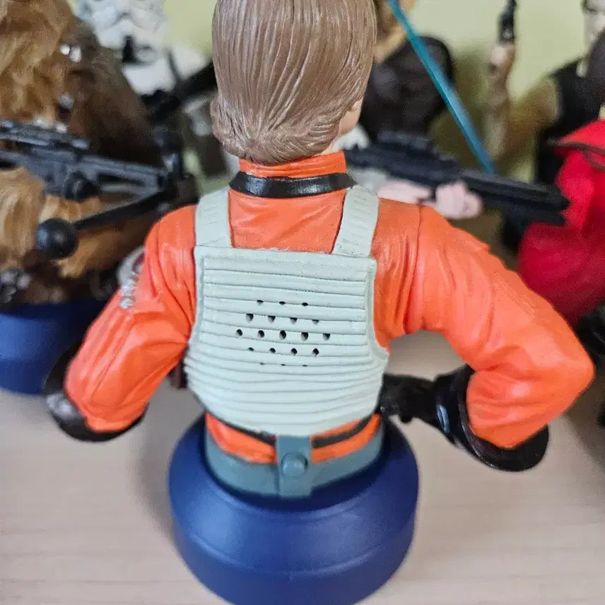 [BUNJANG] Star Wars Pepsi Sound Bust Figures 8-Piece Set / [빈티지/레어] 스타워즈 펩시캡 사운드 흉상 피규어 (PEPSI STAR WARS SOUND BIG CAP) 8종 세트