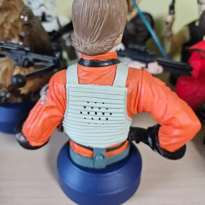 [BUNJANG] Star Wars Pepsi Sound Bust Figures 8-Piece Set / [빈티지/레어] 스타워즈 펩시캡 사운드 흉상 피규어 (PEPSI STAR WARS SOUND BIG CAP) 8종 세트