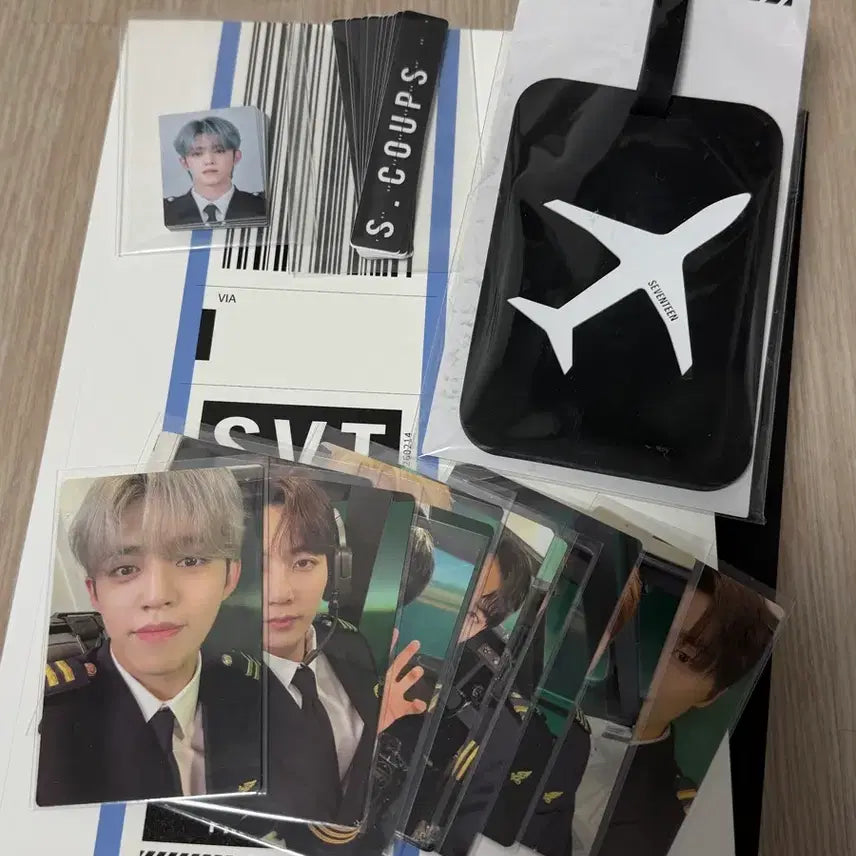 [BUNJANG] Seventeen Carat Luggage Tag Photocard Set / 항공틴 풀박 양도