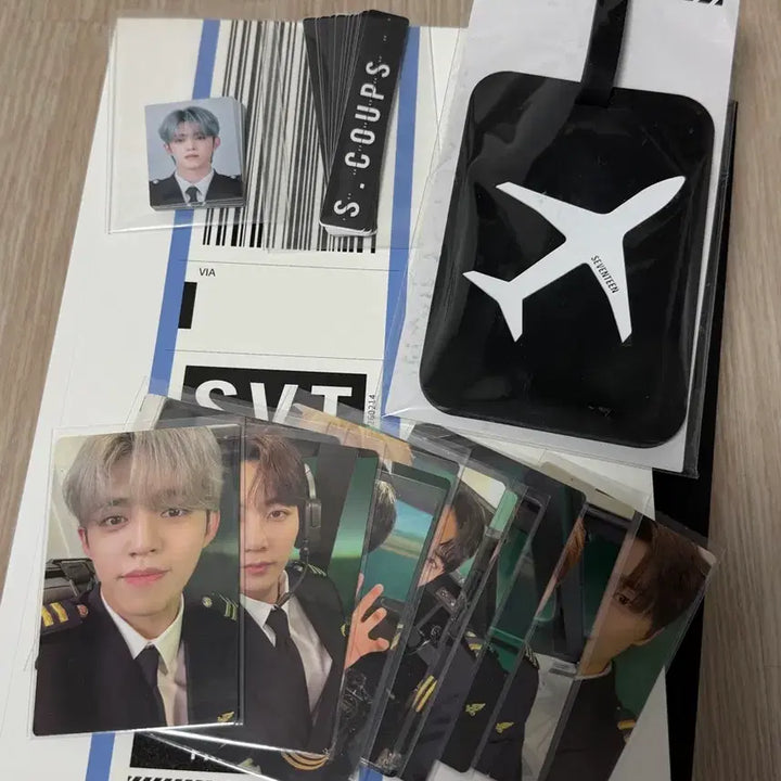 [BUNJANG] Seventeen Carat Luggage Tag Photocard Set / 항공틴 풀박 양도