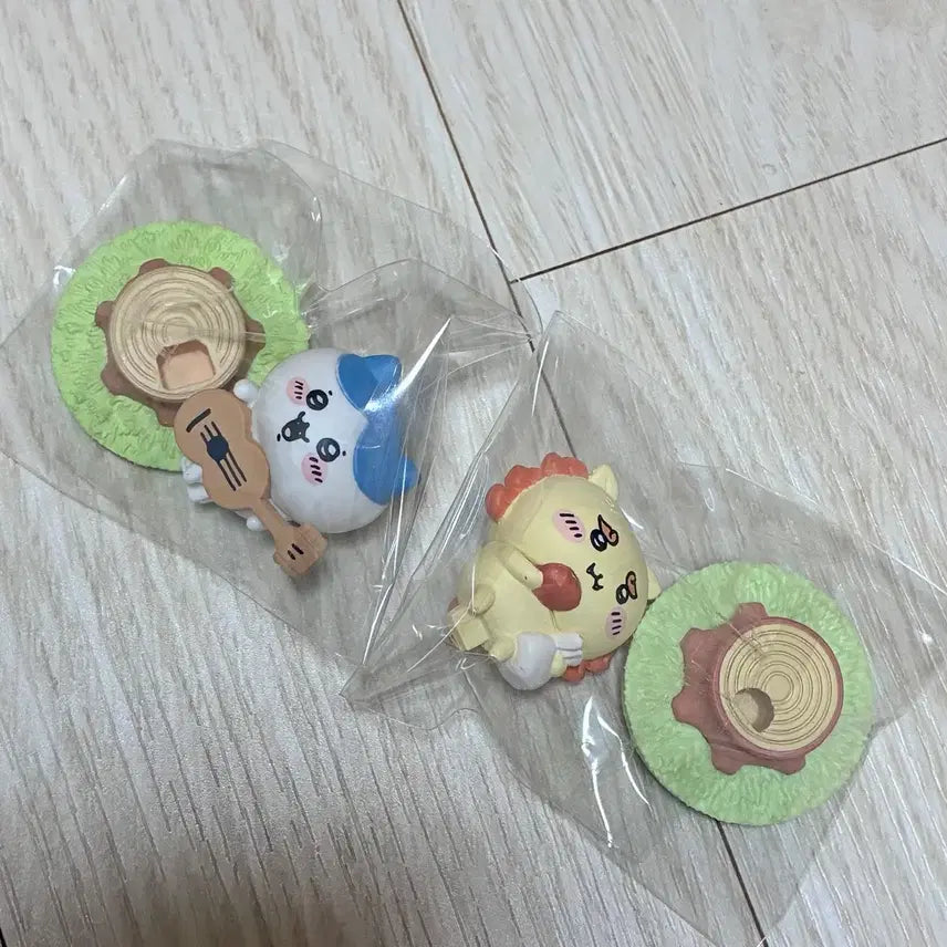 [BUNJANG] Chiikawa Hachware &amp; Shisa Figure Set / 치이카와 초코에그 하치와레 시사 피규어