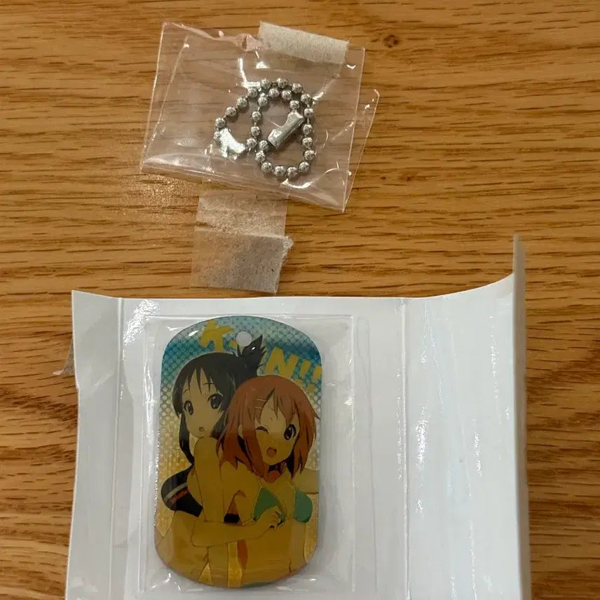 [BUNJANG] K-ON! Dog Tag Keychain / 케이온 군번줄 키링 판매