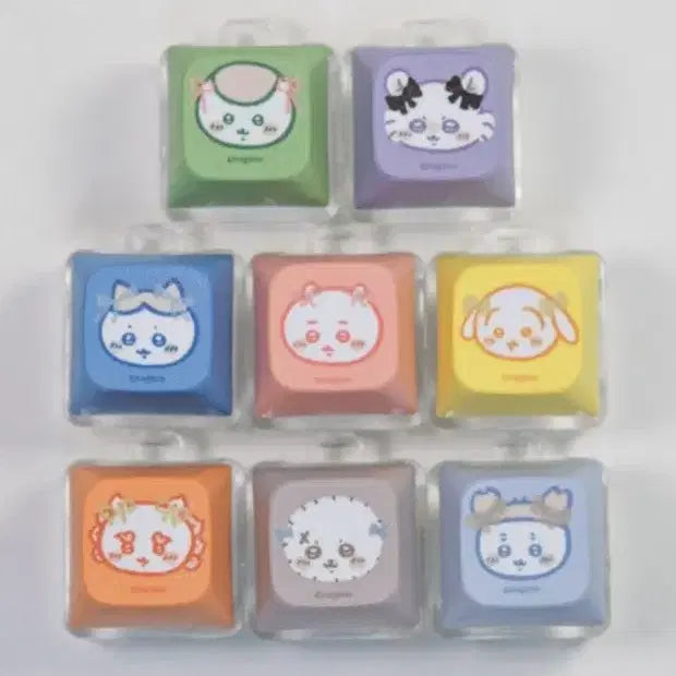 [BUNJANG] Cheekawa Sisa Keycap Keyring (Sealed) / 미개봉) 먼작귀 치이카와 시사 키캡 키링 양도
