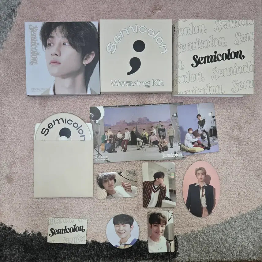 [BUNJANG] SEVENTEEN Semicolon The8 Album Cover / 세븐틴 세미콜론 앨범 디에잇 표지