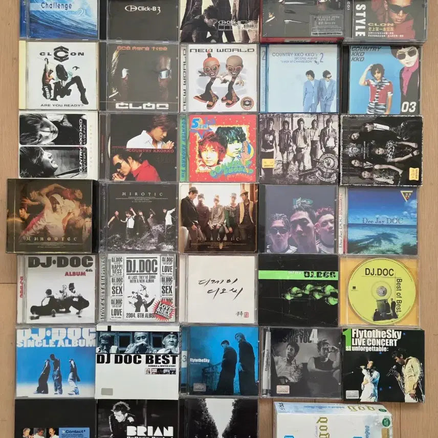 [BUNJANG] Various 90s &amp; 2000s K-Pop CDs: Click-B, Clon, Country Kko Kko, TVXQ!, DJ DOC, g.o.d, Fly to the Sky / 클릭비 클론 컨츄리꼬꼬 동방신기 디제이디오씨 지오디 플라이투더스카이 CD