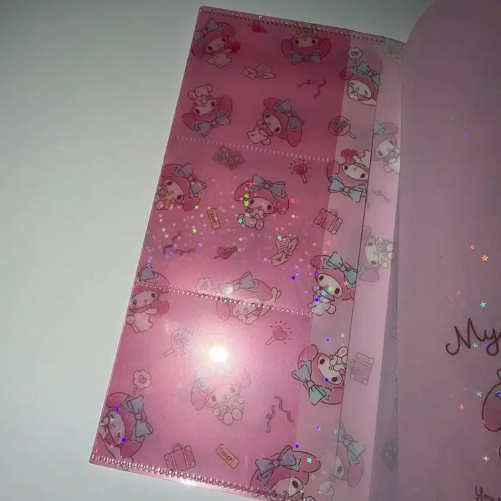 [BUNJANG] Sanrio My Melody Ticket Holder Enjoy Idol Binder Collection Book / 산리오 마이멜로디 티켓홀더 엔조이아이돌 바인더 보관 콜렉트북