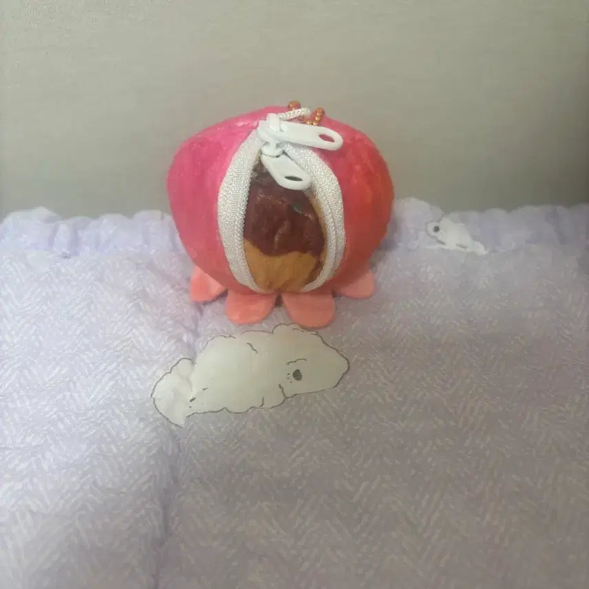 [BUNJANG] Octopus and Takoyaki Plush Keyring / 인형키링