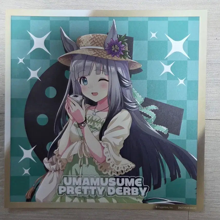 [BUNJANG] Uma Musume Chrono Genesis Special Illustration Board Animeplus Collaboration Cafe / 우마무스메 크로노 제네시스 특전색지  애니플러스 콜라보카페