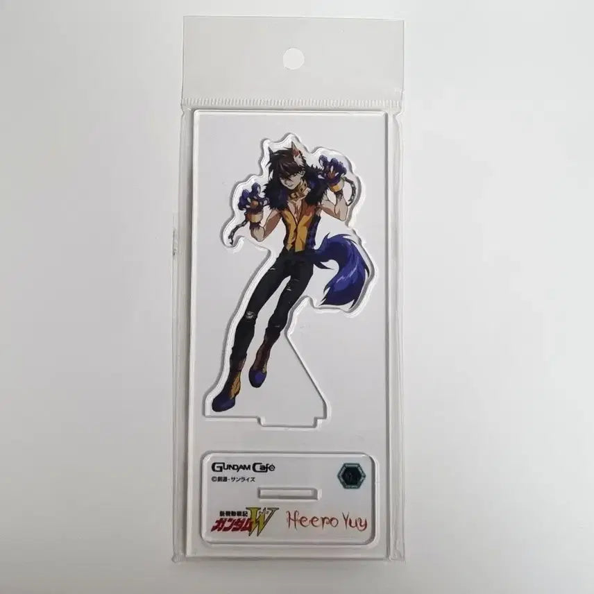[BUNJANG] Gundam Wing Gundam Cafe Halloween Heero Yui Acrylic Stand / 건담w 건담카페 할로윈 히이로 아크릴스탠드 판매
