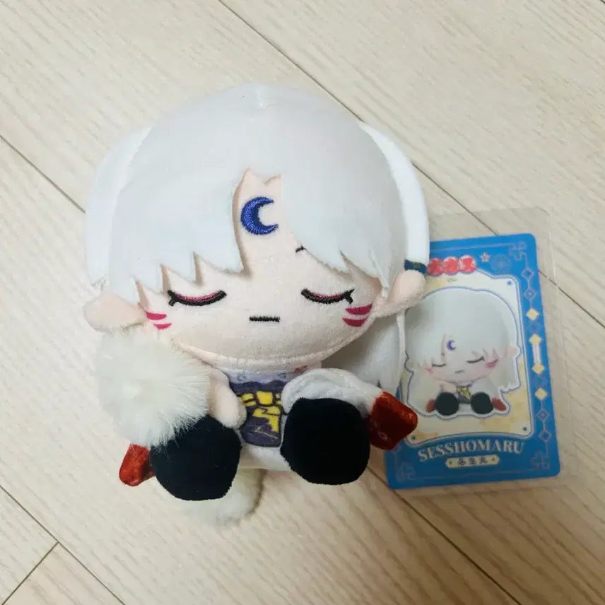 [BUNJANG] Inuyasha Sesshomaru Sleeping Plush / 이누야샤 셋쇼마루 잠자는 누이 인형