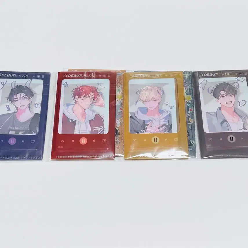 [BUNJANG] Demutj Taiwan Edition Limited Edition Testa Photocard, Polaroid, and Photocard Holder Bundle Set / 데못죽 대만판 1+2 한정판 테스타 포카 폴라로이드 포카홀더