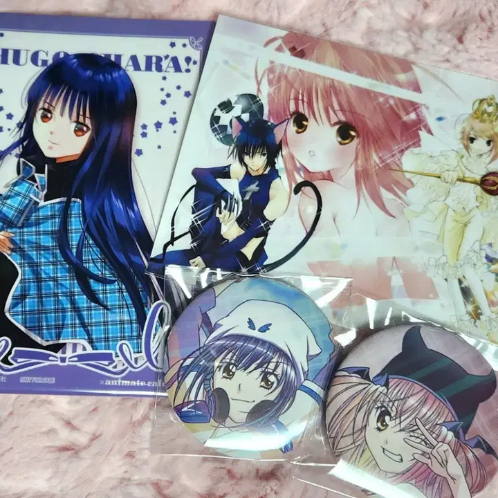 [BUNJANG] Shugo Chara! Character Can Badge Set (Amu, Utau, Nagi, Tadase) / 캐릭캐릭체인지 캔뱃지 아무 시우 나기히코 슈고캬라 수호캐릭터 판매 애뮬릿 데빌