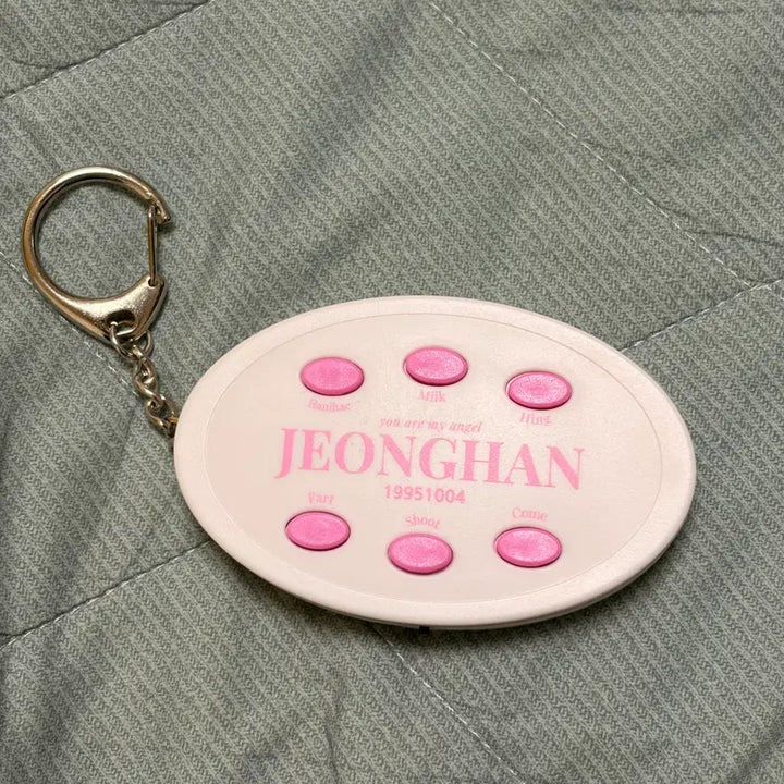 [BUNJANG] SEVENTEEN Jeonghan Voice Keyring / 세븐틴 정한 보이스키링 팔아요
