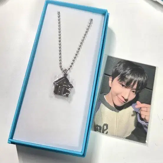 [BUNJANG] Unak 2nd Anniversary Necklace Photocard Set / 운학 2주년 목걸이