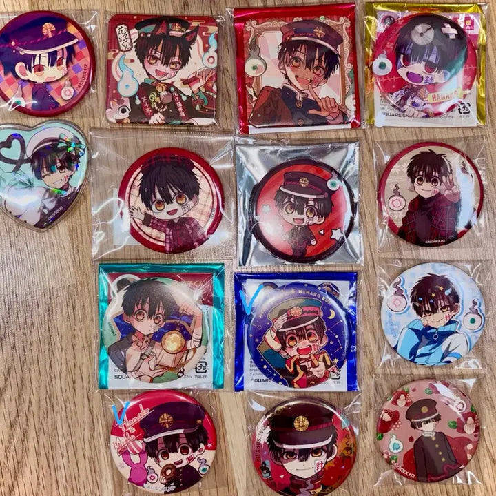 [BUNJANG] Jibaku Shonen Hanako-kun Hanako Maneki-neko Bake-neko Lantern Can Badge / 지박소년 하나코군 지하군 뮤지엄 등불 랜턴 마네키네코 바케네코 우주정거장 철인 가라오케 하나코 캔뱃지