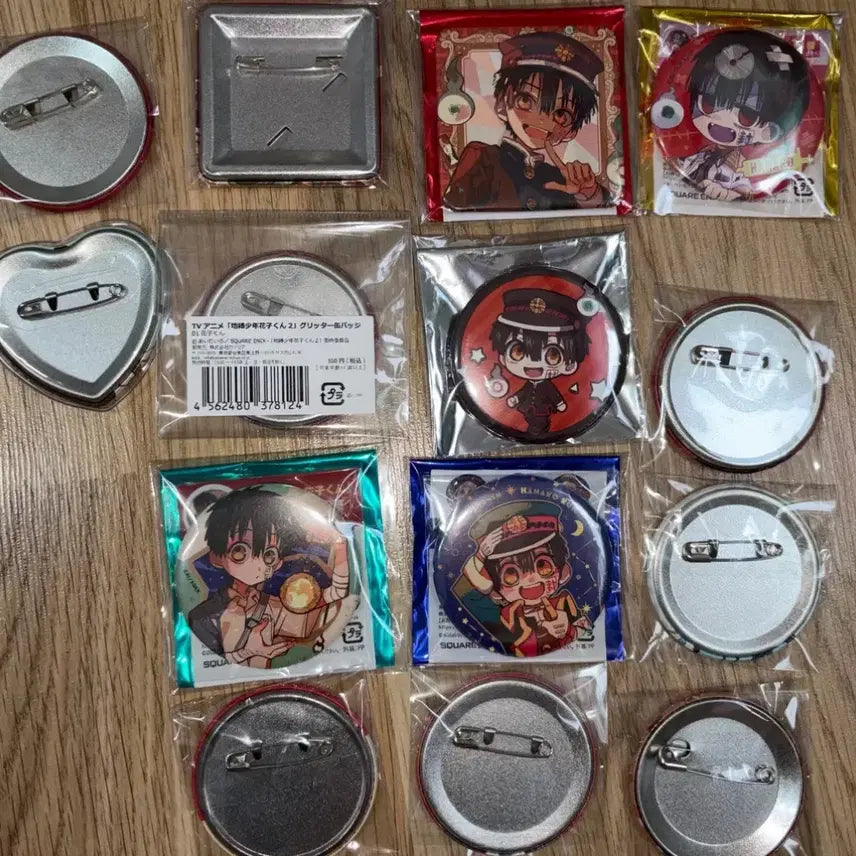 [BUNJANG] Jibaku Shonen Hanako-kun Hanako Maneki-neko Bake-neko Lantern Can Badge / 지박소년 하나코군 지하군 뮤지엄 등불 랜턴 마네키네코 바케네코 우주정거장 철인 가라오케 하나코 캔뱃지
