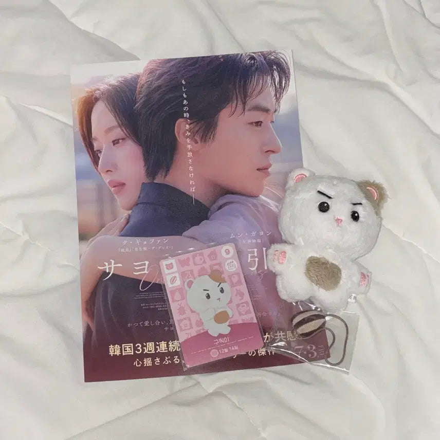 [BUNJANG] Goo Kyo-hwan Actor Figure + If We Were Tomorrow Japan Poster / 구교환 구찍이 인형 + 만약에 우리 일본 포스터