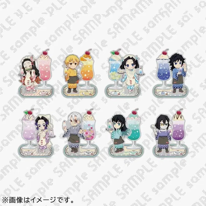 [BUNJANG] Demon Slayer Cream Soda Acrylic Stand Complete Set (Unsealed) / 귀칼 귀멸의 칼날 크림소다 아크릴 B 미개봉 전종