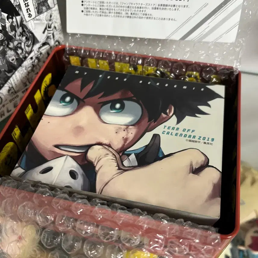[BUNJANG] My Hero Academia 2019 Official Calendar / 히로아카 나히아 2019년도 공식 캘린더 달력