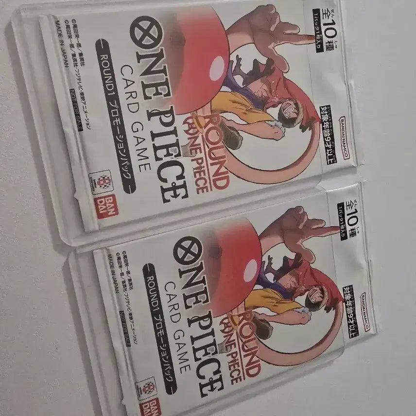 [BUNJANG] One Piece Round1 Collaboration Promo Pack (Set of 2) / 일판 원피스 라운드원 콜라보 프로모팩 2개