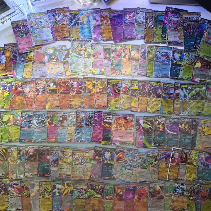 [BUNJANG] Pokemon Card EX RR Bundle Set (No Duplicates) / 포켓몬카드 ex rr 120장 가량 일괄 (노중복)