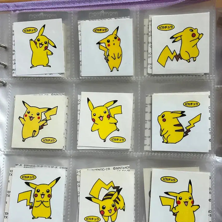 [BUNJANG] Pokemon Japanese TTI Band Stickers 100 pcs Bundle Set / 오래된 포켓몬 일판띠부씰 100장 일괄