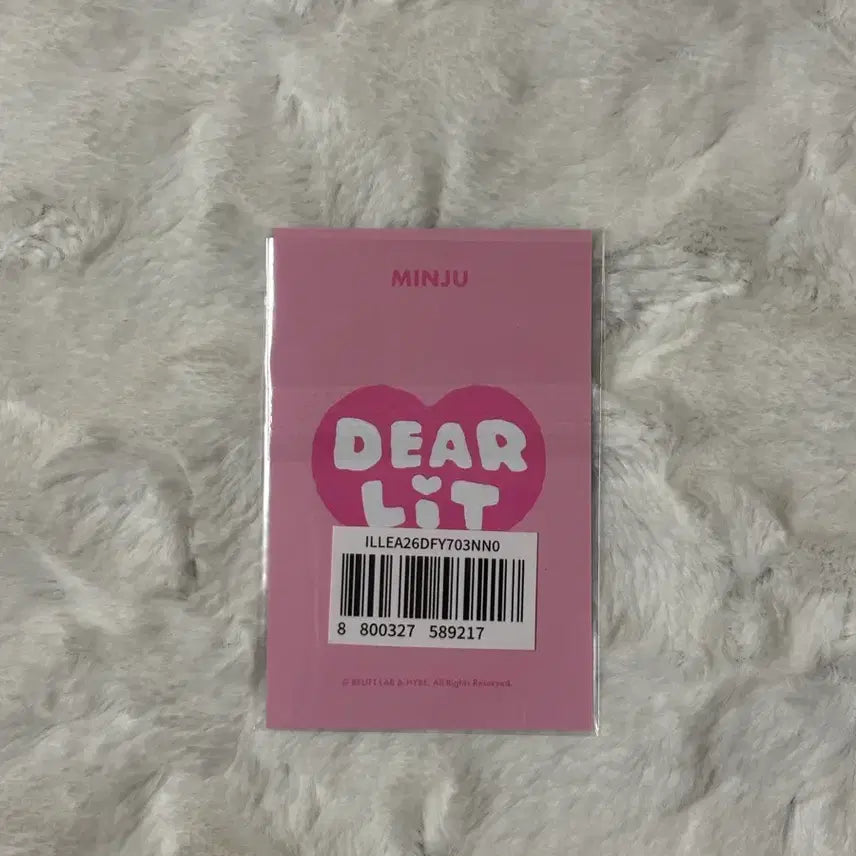[BUNJANG] ILLIT "Dearly" 2nd Anniversary Lucky Draw Photocard - Minju / 아일릿 ilit 디어릿 오끼 2주년 2기 5만원 위버스샵 특전 부케 민주 포카 양도 판매