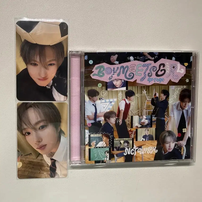 [BUNJANG] NCT WISH BoMnitGIRL Album Sakurya Photocard (Unsealed) / 엔시티 위시 보밋걸 개봉 앨범 포카 사쿠야