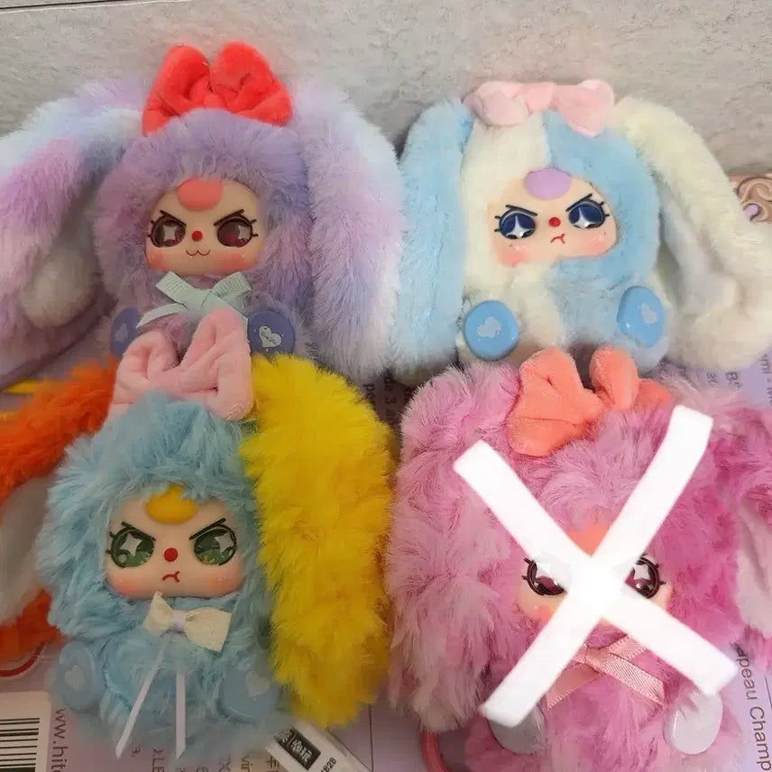 [BUNJANG] BABY3 Alice Rabbit Keyring Bundle Set (3 pcs) / 베이비쓰리 앨리스래빗 키링 일괄 3개