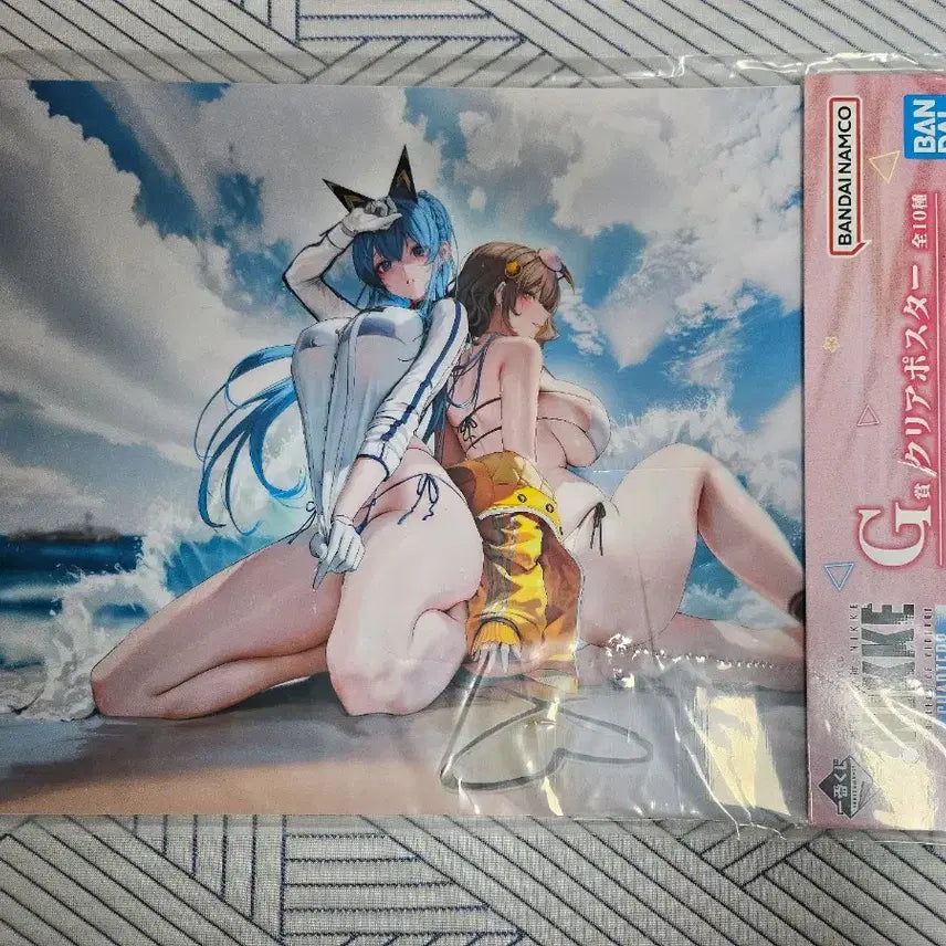 [BUNJANG] Niken Ichiban Kuji 8th Edition G Prize Helm, Anis A3 Illustration / 니케 이치방쿠지 8탄 G상 헬름, 아니스 A3 일러스트