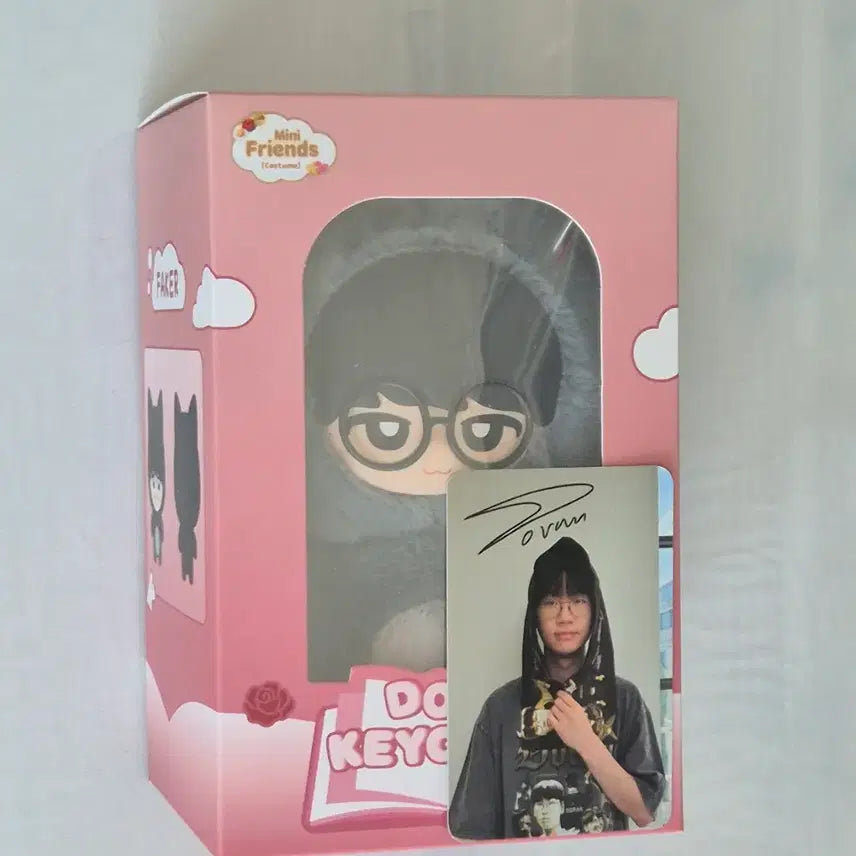 [BUNJANG] T1 Homeground Minifriends Doll Faker + Doran Photocard / 티원 홈그라운드 미니프렌즈 인형 페이커 + 도란 포카 양도판매