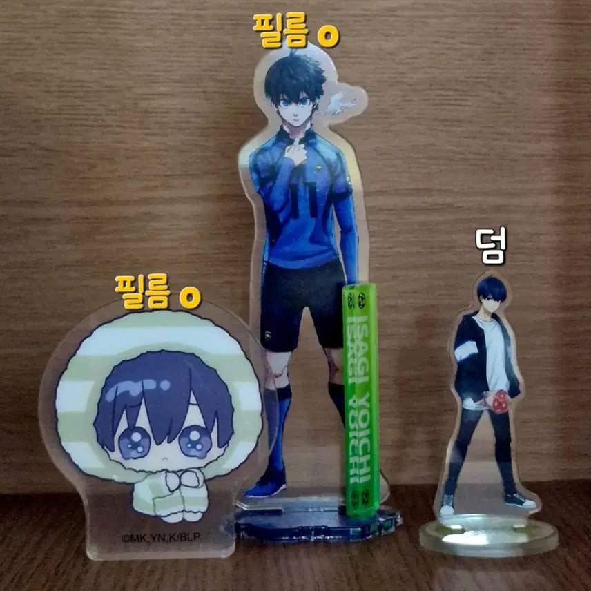 [BUNJANG] Blue Lock Isagi Acrylic Stand &amp; Corotto Bundle Set / [일괄] 블루록 이사기 아크릴, 코롯토
