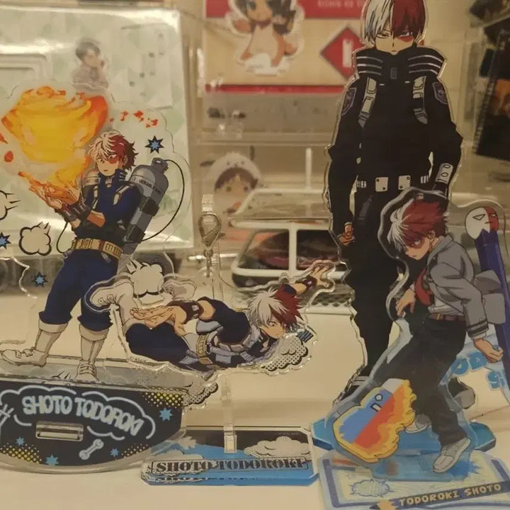 [BUNJANG] My Hero Academia Todoroki Acrylic Stand Bundle Set / (일괄)나의 히어로 아카데미아 히로아카 나히아 토도로키 쇼토 아크릴 스탠드