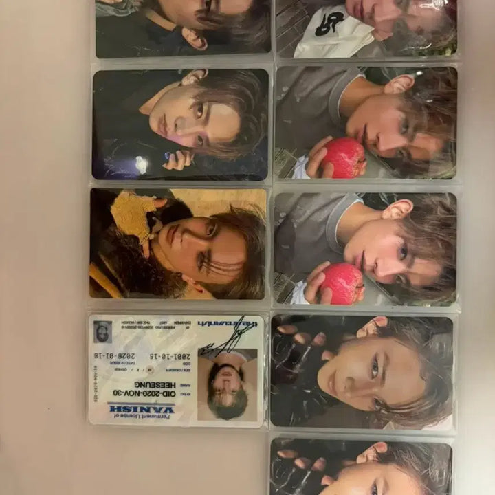 [BUNJANG] ENHYPEN Heeseung Evan Photocard Bundle Set / 희긍(에반) 포카 일괄 판매
