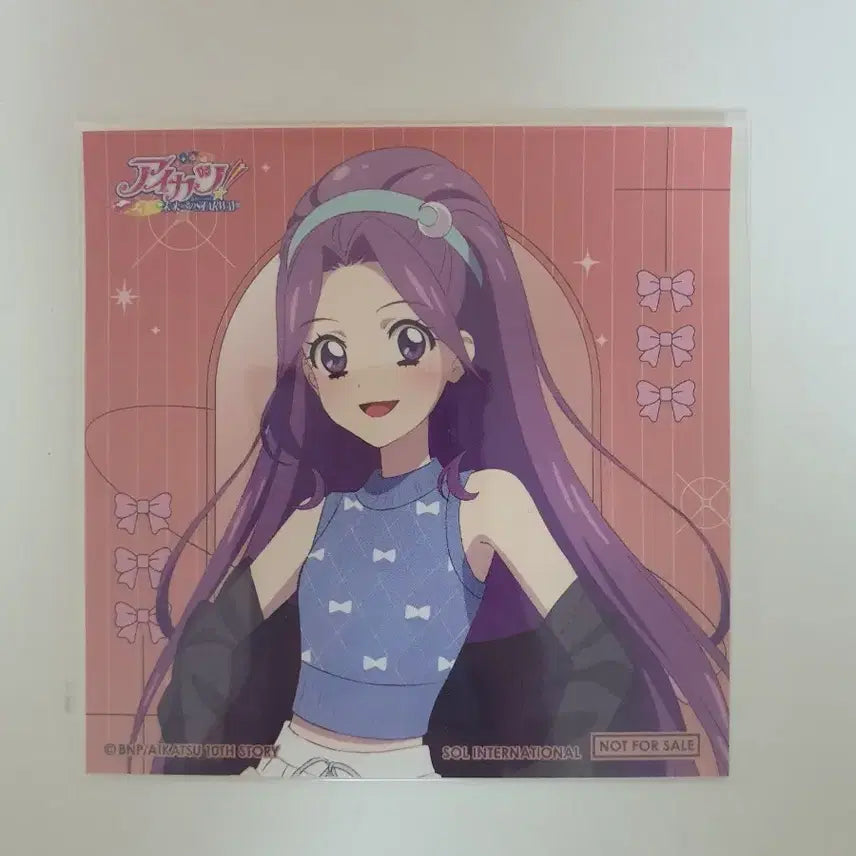 [BUNJANG] Aikatsu! Ai Stars Mizuki Luna Square Sticker / 아이카츠 아이엠스타 미즈키 루나 사각 스티커 판매합니다