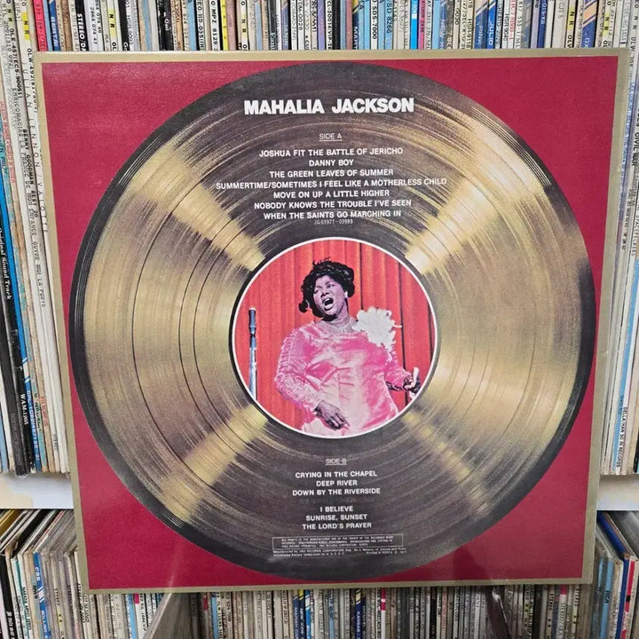[BUNJANG] Mahalia Jackson Golden Disc LP Record / 마할리아 잭슨 LP판 골든디스크