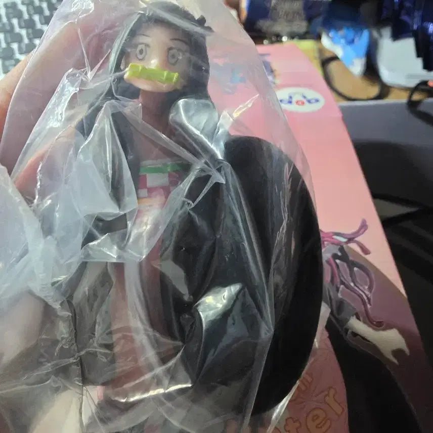 [BUNJANG] Demon Slayer Nezuko Figure / 귀칼 네즈코 피규어 (팝플레이, 인형뽑기에서 획득)