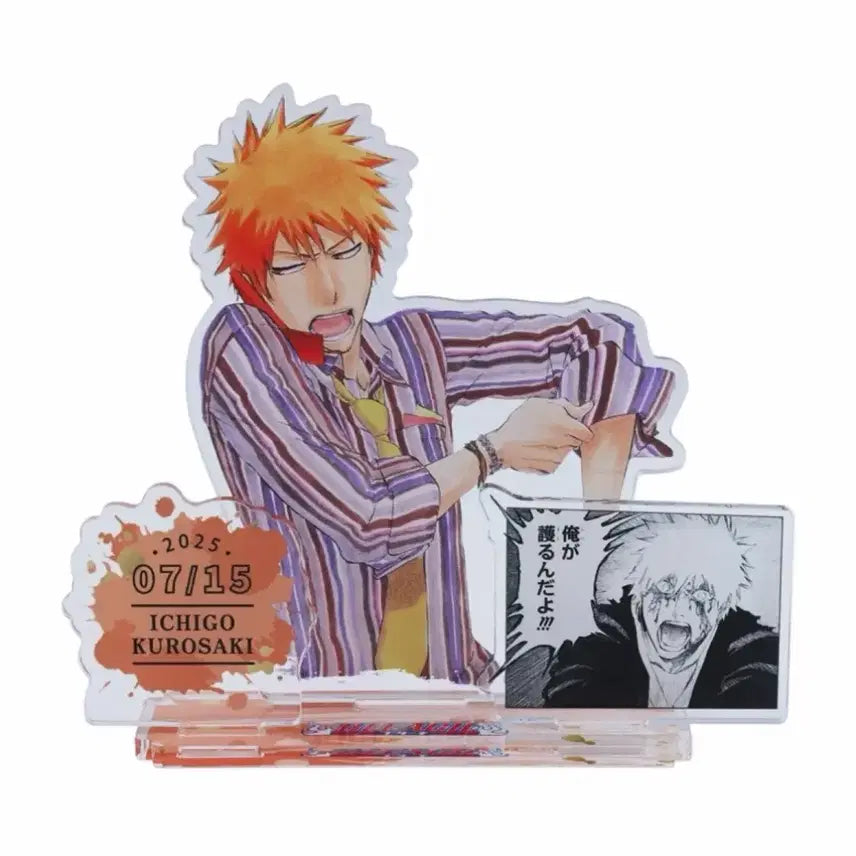 [BUNJANG] Bleach Ichigo Birthday Diorama Acrylic Stand Figure (Sealed) / 블리치 이치고 생일 디오라마 아크릴 스탠드 피규어 미개봉