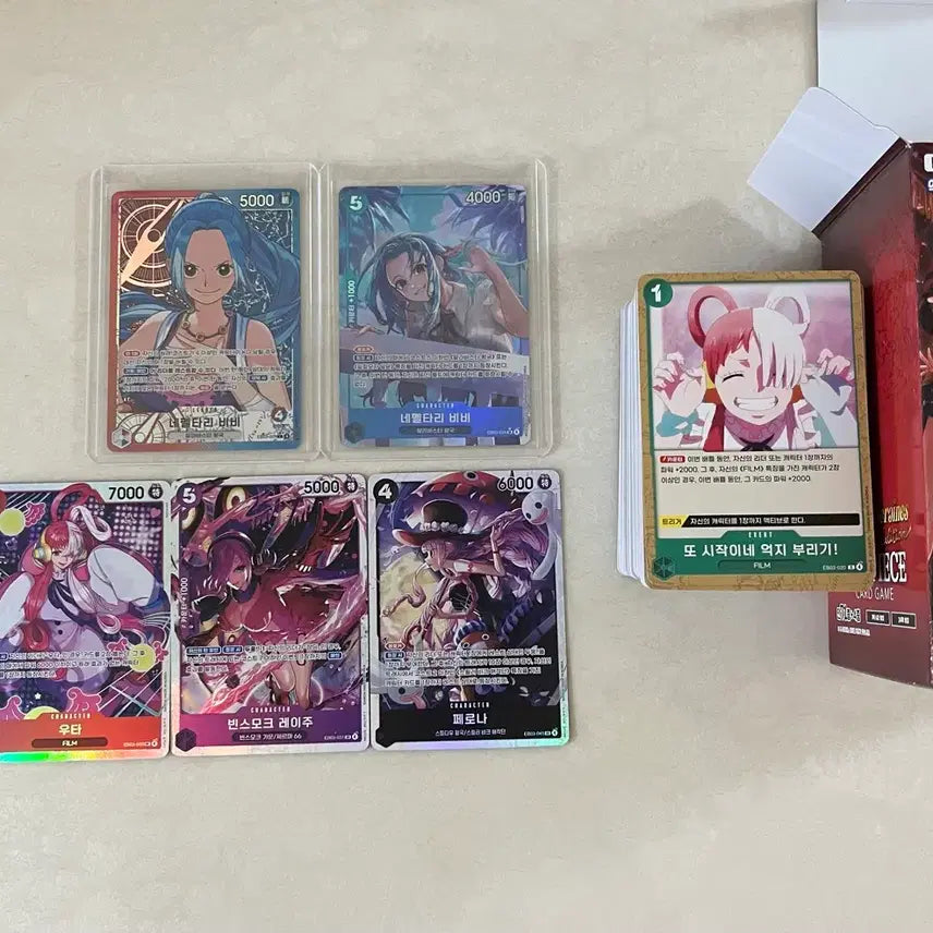 [BUNJANG] One Piece Heroines Hit Cards Bundle Set / [일괄] 원피스 카드 히로인즈 힛카드