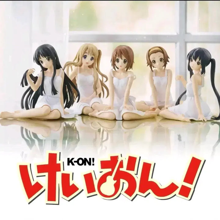 [BUNJANG] SEGA K-On! Yume Miyazato 5 Figure Set / 세가 케이온! 피규어 5종 세트 유메미리즈