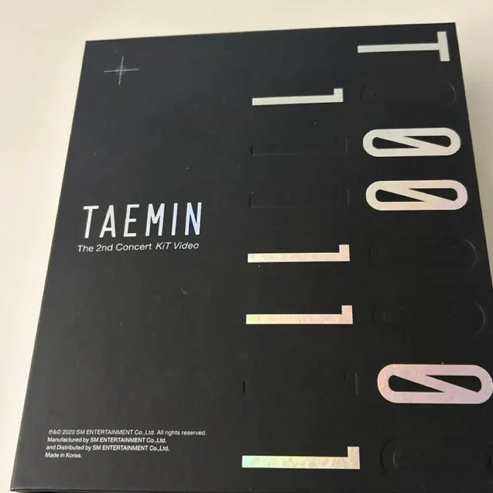 [BUNJANG] SHINee Taemin Concert Kino T1001101 / 샤이니 태민 콘서트 키노 T1001101