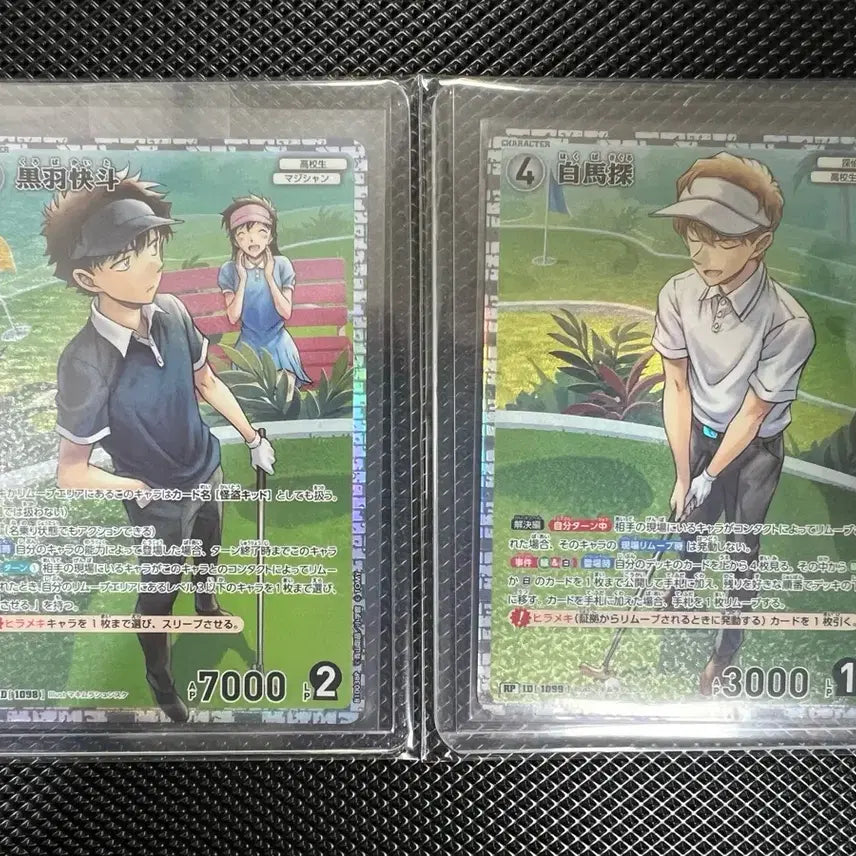 [BUNJANG] Detective Conan "The Scarlet Bullet" Golf Set Bundle / 명탐정코난 카드 추억의맹우 골프세트 일괄