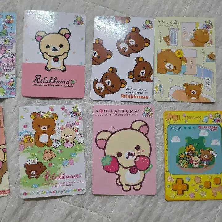 [BUNJANG] San-X Character Card Set (18 Types) / 산엑스카드 18종