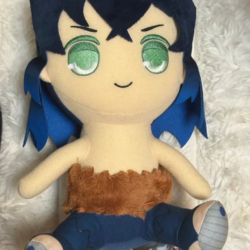 [BUNJANG] Demon Slayer Inosuke Medium Plush / 귀멸의 칼날 이노스케 인형