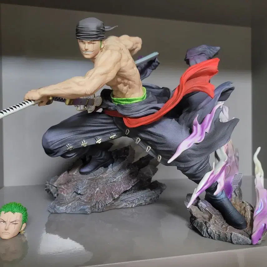 [BUNJANG] One Piece Roronoa Zoro Regular Edition Resin Figure / 원피스 rain 조로 일반판 레진 피규어 판매합니다