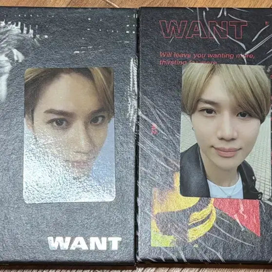 [BUNJANG] SHINee Taemin WANT Album Photocard (Unsealed) / 샤이니 태민 WANT 원트 개봉앨범 포토카드 포함