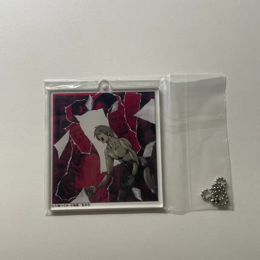 [BUNJANG] Death Note DMM Lottery Light Yagami Keychain (Sealed) / 데스노트 dmm쿠지 라이토키링 미개봉