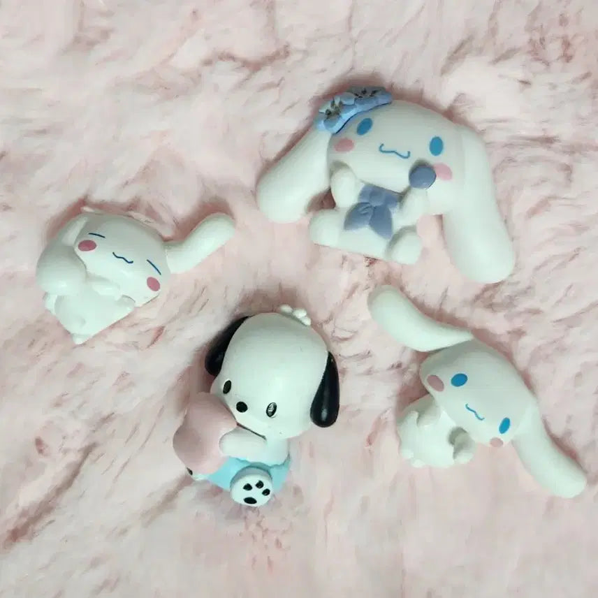 [BUNJANG] Sanrio Cinnamoroll Pochacco Gacha Set / 산리오 시나모롤 포챠코 가챠 판매
